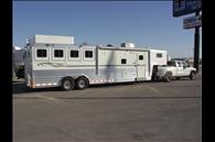 2008 4 Horse Trailer with 12' Outlaw Living Quarters - REDUCED