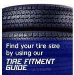 Find your tire site by using our Tire Fitment Guide