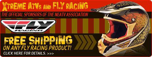 Xtreme ATVs and Fly Racing. The official sponsor of the NEATV Association. Free shipping on any fly racing product! Click here for details.