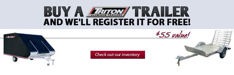 Click here to check out our inventory of Triton Trailers.