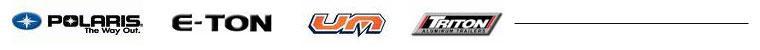 We carry products from Polaris, E-TON, United Motors, Triton Trailers.