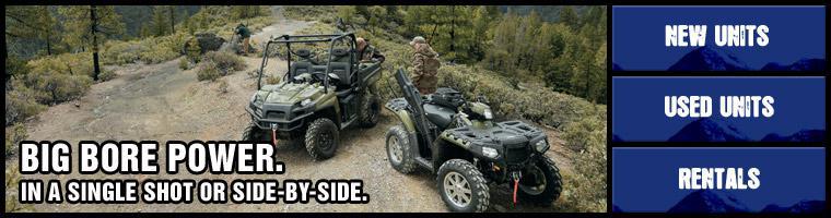 Big Bore Power in a single shot or side x side.