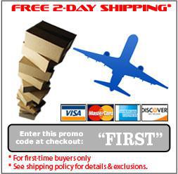 Free 2-Day Shipping - Enter this promo code at checkout: 'FIRST' For first-time buyers only. See shipping policy for details and exclusions.