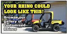 Your Rhino could look like this! Browse our gallery of customized Rhinos.