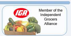 Member of the Independent Grocers Alliance