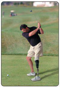 Playing Golf