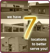 We have 7 locations to better serve you!