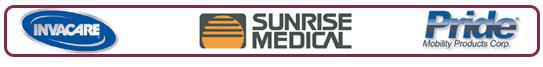 Invacare, Sunrise Medical, Pride