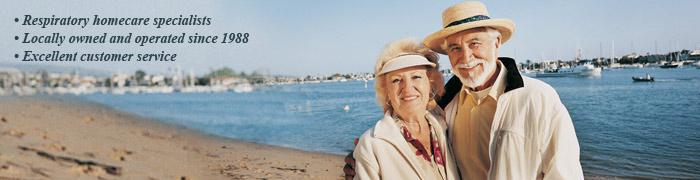 Respiratory homecare specialists. Locally owned and operated since 1988. Excellent customer service.