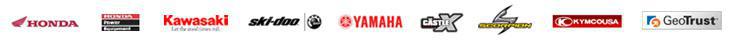 We carry products from Honda, Honda Power Equipment, Kawasaki, Ski-Doo, Yamaha, Klim, Castle X, KYMCO, and Scorpion.