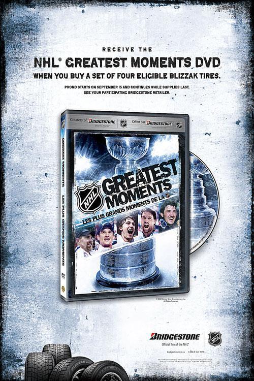 NHL Greatest Moments DVD