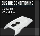 Bus Air Conditioning - School bus and transit bus.