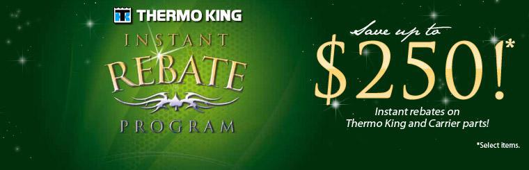 Save up to $250 on Thermo King and Carrier parts!