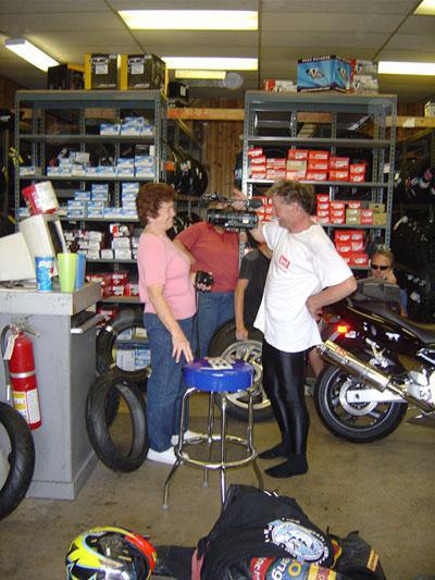 Nick & Pat, Wright's owner