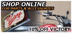 Shop online for parts and accessories. 10% off Victory