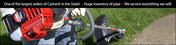 One of the largest sellers of Carhartt in the State! Huge inventory of pipe. We service everything we sell!
