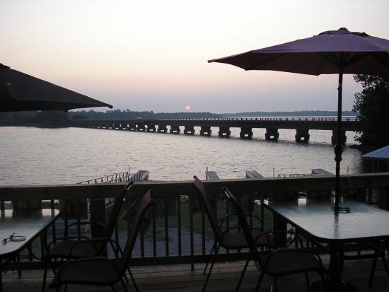 Sunrise from the new deck!