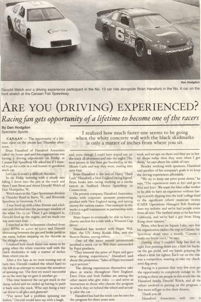 Are You (Driving) Experienced?