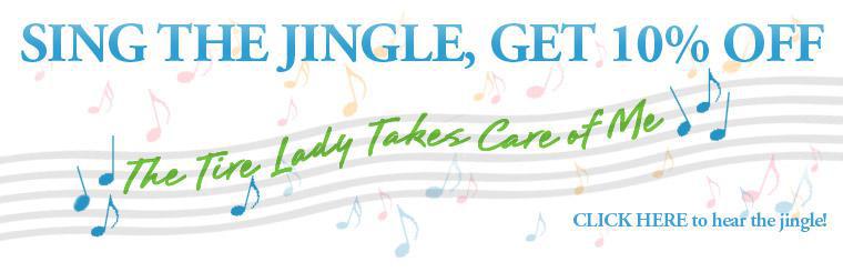 Sing the jingle, get 10% off. Click here to hear the jingle!