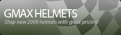 GMAX Helmets: Shop new 2009 helmets with great pricing!