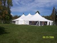40 ' x 80 ' Tent with 10' x 10' 
