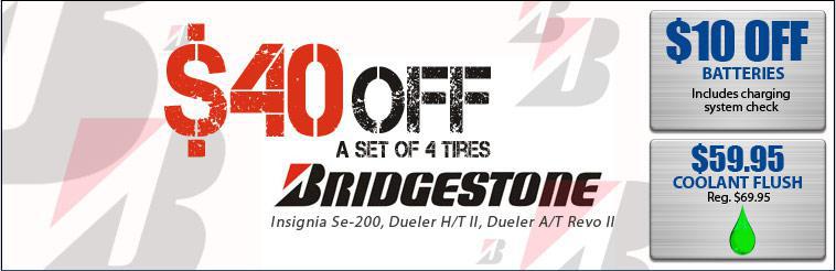 Take $25 off brake service. Click here for the coupon.