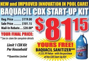 Burnett Promo baquacil kit