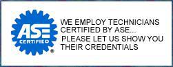 ASE-Certified Technicians