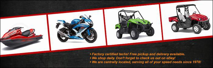 We have factory certified techs! Free pickup and delivery is available. We shop daily. Don't forget to check us out on eBay! We are centrally located, serving all of your speed needs since 1978!