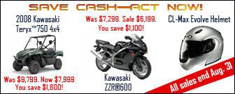 Save cash—act now! All sales end August 31.