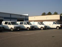 Our Delivery Vans
