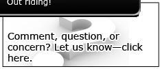 Comment, question, or concern? Let us know—click here.
