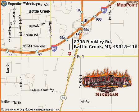 Battle Creek Map