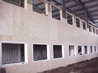 Finishing the walls