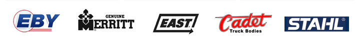 We carry EBY, Merritt, East, Cadet, and Stahl products.