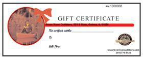 Click the gift certificate to buy now!