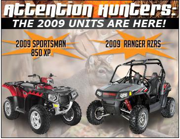 Attention Hunters: The 2009 units are here!