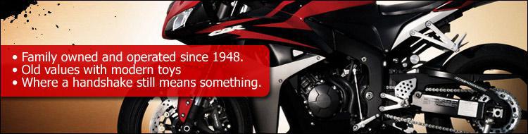 Family owned and operated since 1948. Old values with modern toys. Where a handshake still means something.