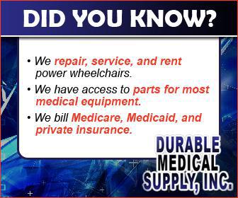 Did you know? We repair, service, and rent power wheelchairs. We have access to parts for most medical equipment. We bill Medicare, Medicaid, and private insurance.