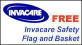 FREE Invacare Safety Flag & Basket.