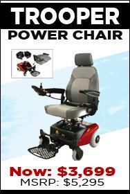 Trooper Power Chair: Now $3,699! MSRP: $5,295.