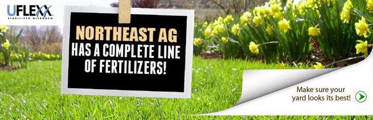 Make sure your yard looks its best with fertilizers from Northeast Ag! Click here for details.