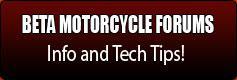 Beta Motorcycle Forums: Info and tech tips.