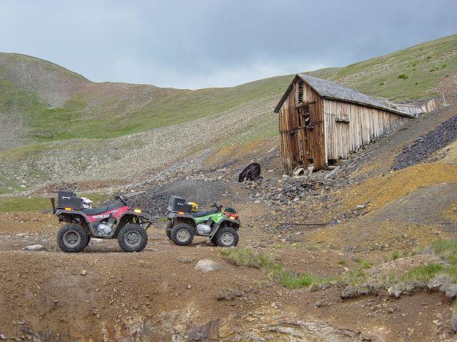 Iron Chest Mine at top