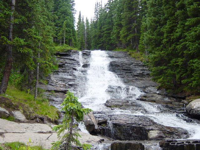 Waterfall off Imogene Pass Road - Friday.