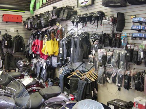 Lots of leather and other accessories!
