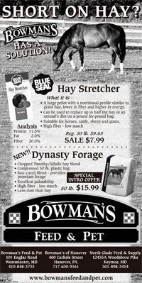 Short on hay?