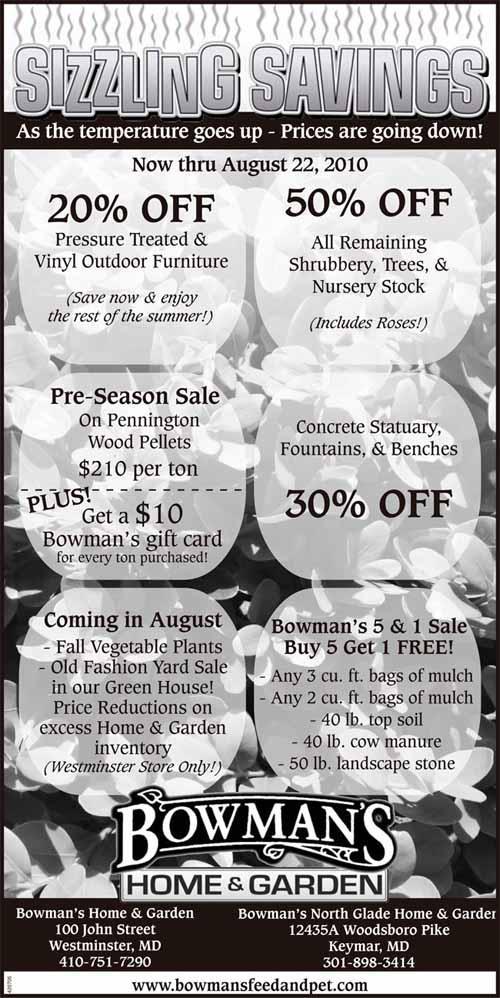 Sizzling Savings!