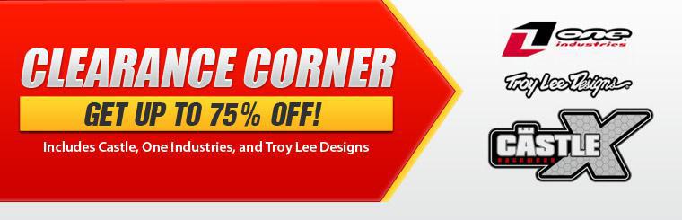 Clearance Corner: Get up to 75% off! Click here to browse.