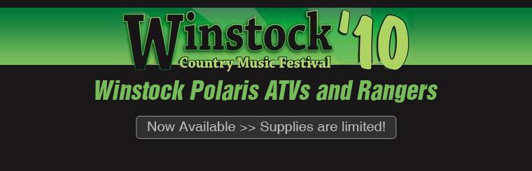 Winstock Polaris ATVs and Rangers are now available. Click here to check them out.